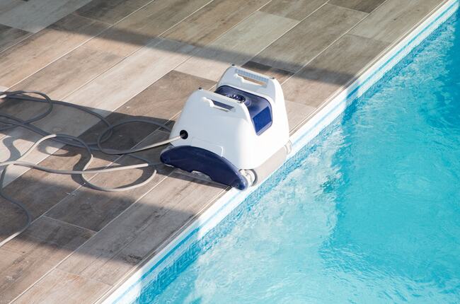 robot mini piscine