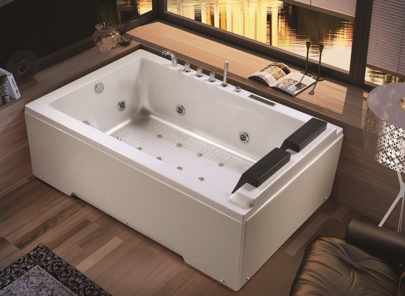 baignoire balneo biplace